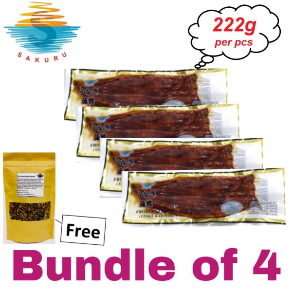 Bundle of 4 Unagi 222g