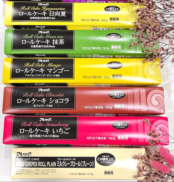 New Roll Cake 6 flavor